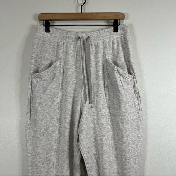 Lululemon Still Chill Jogger Heathered Core Ultra Light Grey size 10 - Picture 10 of 10